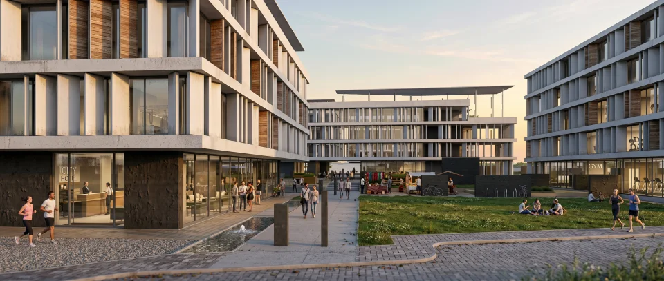 Projet urbain - Ville d'Evora